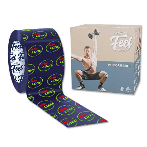 Feel Custom Tape - Kinesiotape with your own Logo or Design