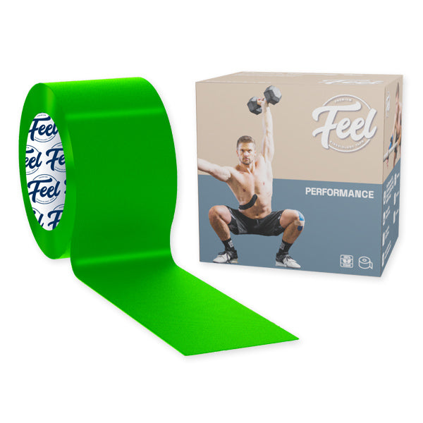 Feel Performance Tape - 2" x 16' - Lime Green