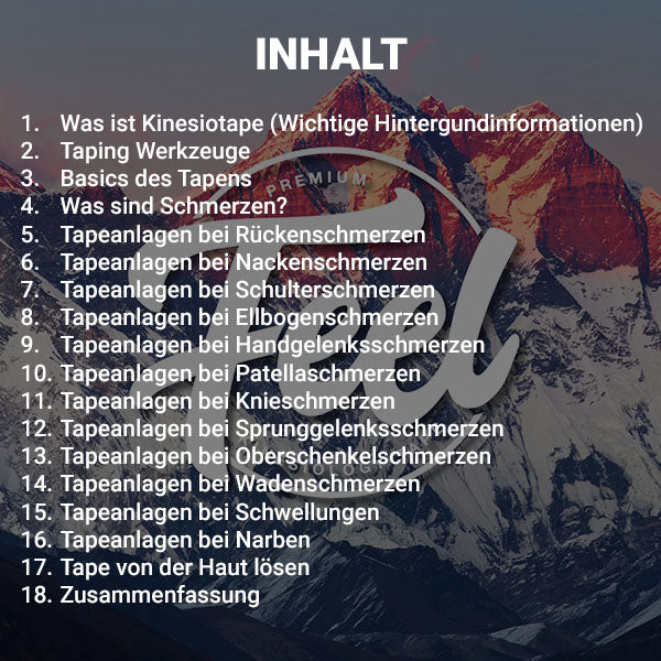 Video Kinesio taping for everyone. Taping explained simply and understandably in 30 minutes